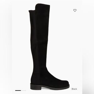 Stuart Weitzman Black Over the Knee Boots